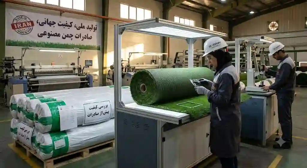 صادرات چمن مصنوعی؛ فرصتی برای توسعه بازارهای منطقهای 2 اطلس چمن؛ همراه مطمئن برای صادرات چمن مصنوعی