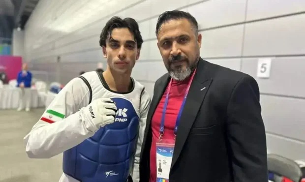 طلای تاریخی برای تکواندو ایران ؛ درخشش ابوالفضل زندی در مسابقات جهانی چین ۲۰۲۵ طلای تاریخی برای تکواندو ایران ؛ درخشش ابوالفضل زندی در مسابقات جهانی چین ۲۰۲۵