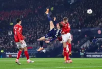 اسکات مک‌تامینی رکورد قیچی برگردان رونالدو را شکست