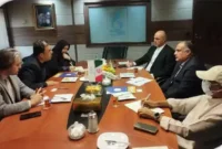 دیدار مدیرعامل منطقه آزاد چابهار با یاسر کنعانی کنسول جمهوری ماداگاسکار در ایران