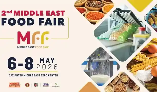 نمایشگاه مواد غذایی ترکیه ۱۶ تا ۱۸ اردیبهشت ۱۴۰۵ برگزارمی شود نمایشگاه مواد غذایی ترکیه ۱۶ تا ۱۸ اردیبهشت ۱۴۰۵ برگزارمی شود