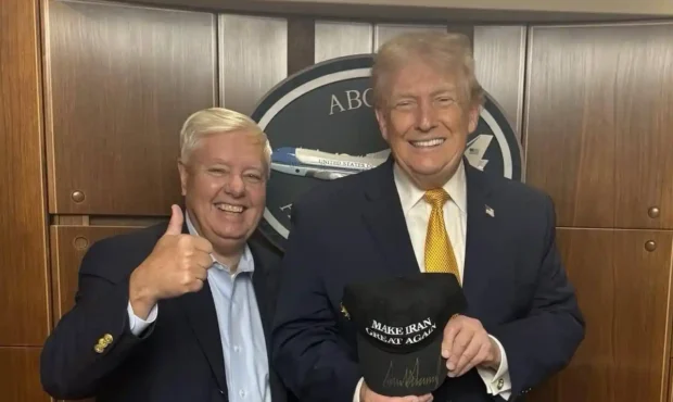 انتشار تصویر جنجالی ترامپ توسط لیندزی گراهام و حمایت از ناآرامی‌ها