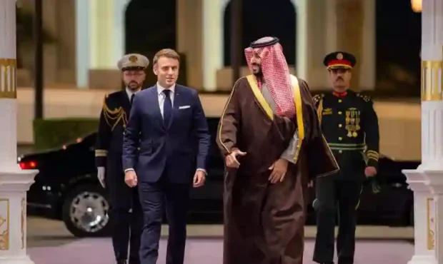 سفر محمد بن سلمان ولیعهد عربستان سعودی به فرانسه سفر محمد بن سلمان ولیعهد عربستان سعودی به فرانسه