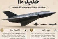 پهپاد ایرانی مرگبار و رادارگریز « حدید ۱۱۰ »