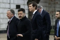 گفت‌وگو ولودیمیر زلنسکی با استیو ویتکاف و جرد کوشنر